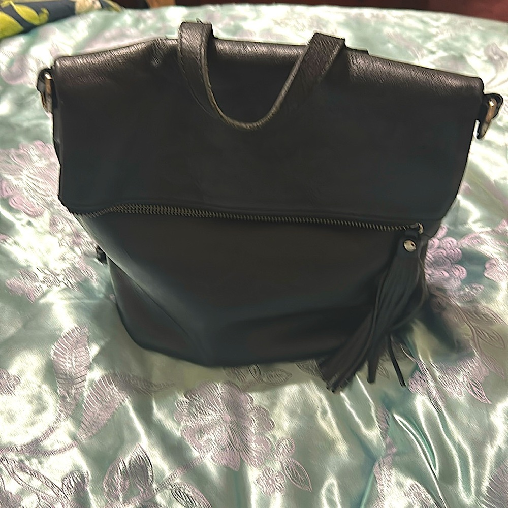 Patricia Nash Luzille leather convertible backpack tote
